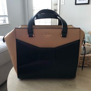 Kate Spade brown and black Beau Bag